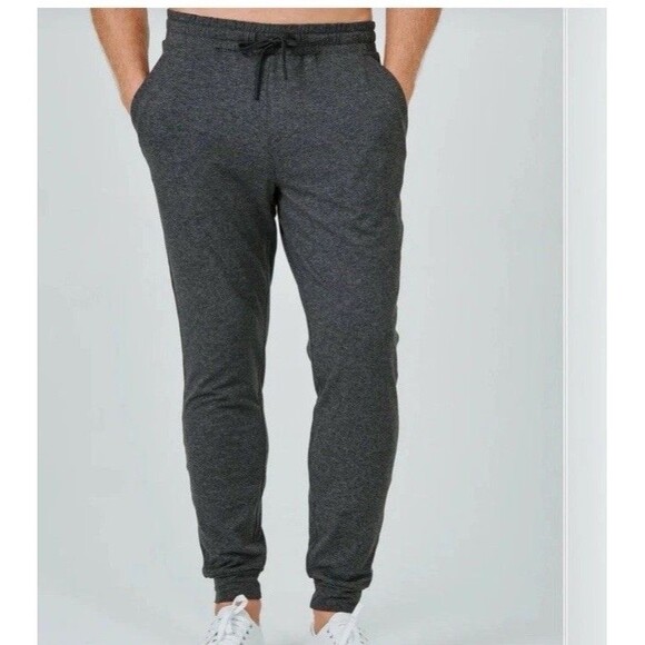 7 Diamonds Core Performance Jogger Pants Mens Grey Stretch medium NWT $89 - Picture 1 of 11